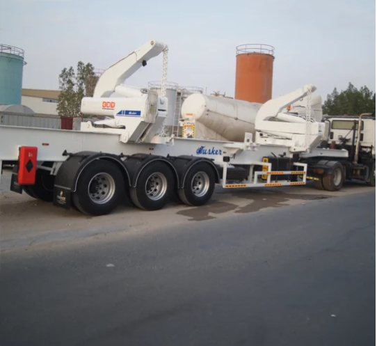 CHV Container Side Loader Parked